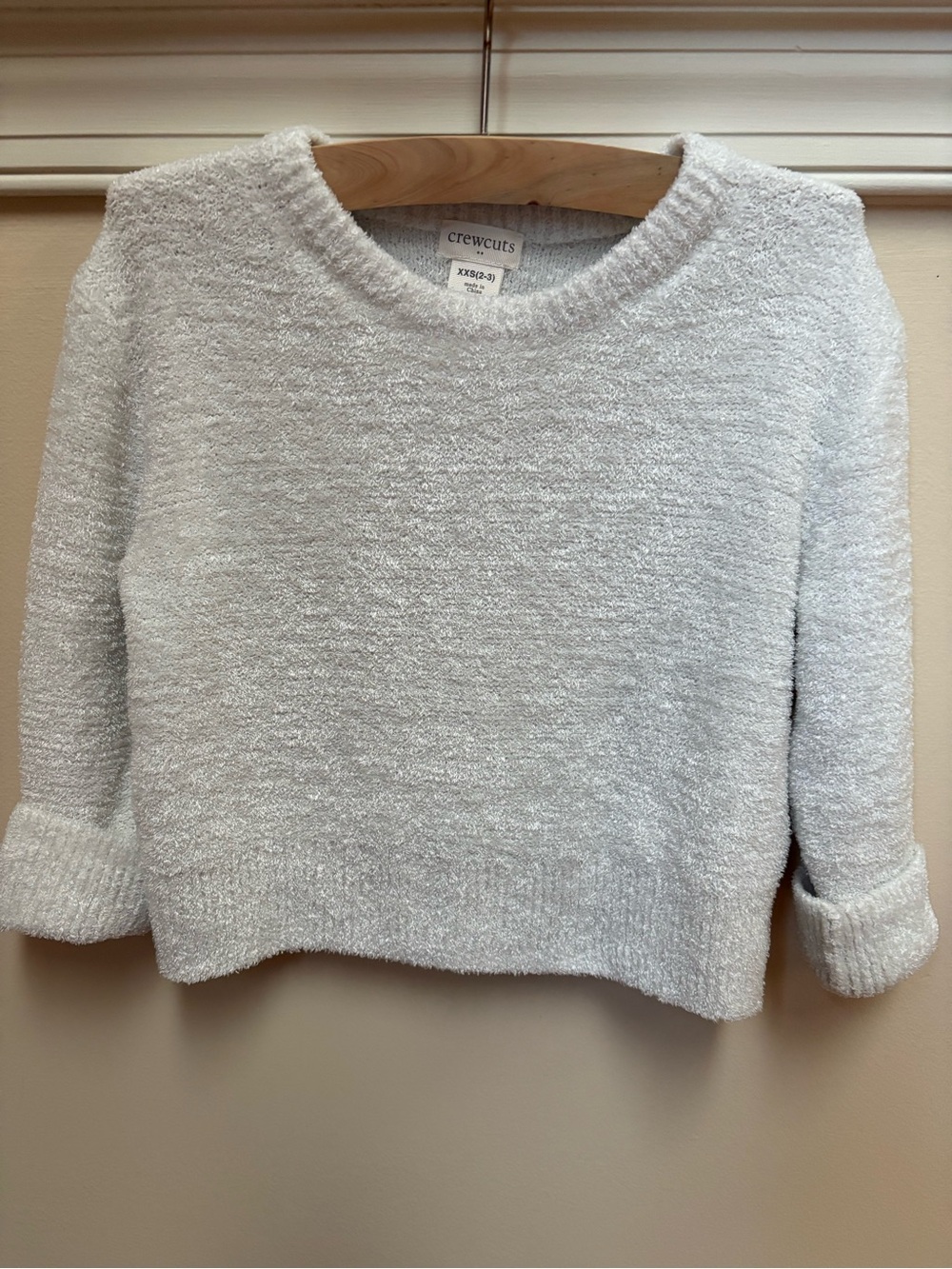Crewcuts Crewneck Fuzzy Sweater Size 2-3